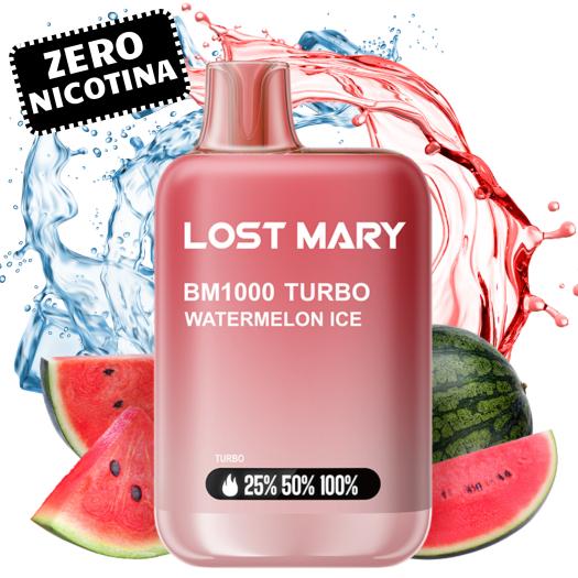 Watermelon Ice BM1000 Turbo Lost Mary by ElfBar | SIN NICOTINA |