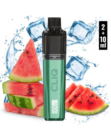 WATERMELON ICE Desechable 2+10ml Cliq 15000 Puff - 20 mg - AVM
