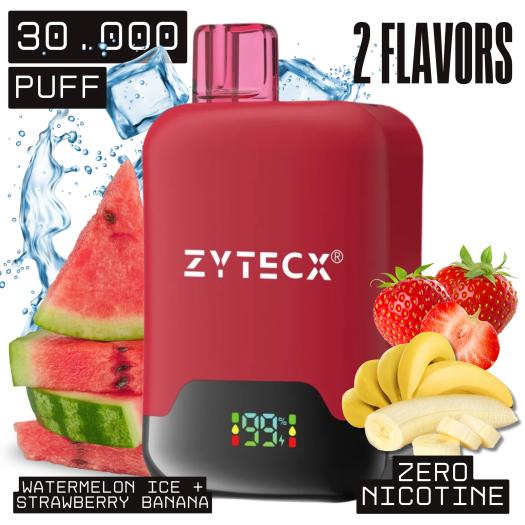 Watermelon Ice + Strawberry Banana | MAGIC DUO Desechable | 30000 PUFFS Sin Nicotina |