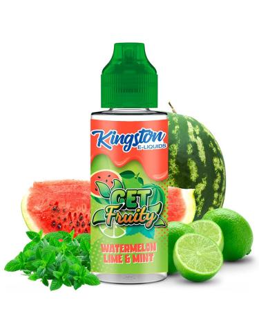 Watermelon Lime & Mint – GET FRUITY - Kingston E-liquids 100ml + Nicokits Gratis