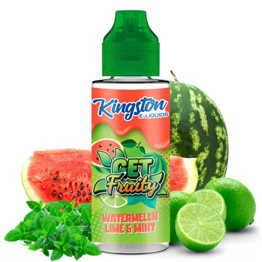 Watermelon Lime & Mint – GET FRUITY - Kingston E-liquids 100ml + Nicokits Gratis