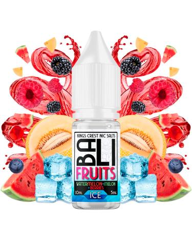 Watermelon + Melon + Berries Ice 10ml - Bali Fruits Salts by Kings Crest