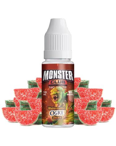 Watermelon Ogre Slices 10ml – Monster Club Nic Salts - SALES DE NICOTINA