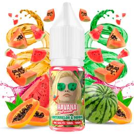 Watermelon Papaya 10ml - Havana Dream Nic Salts