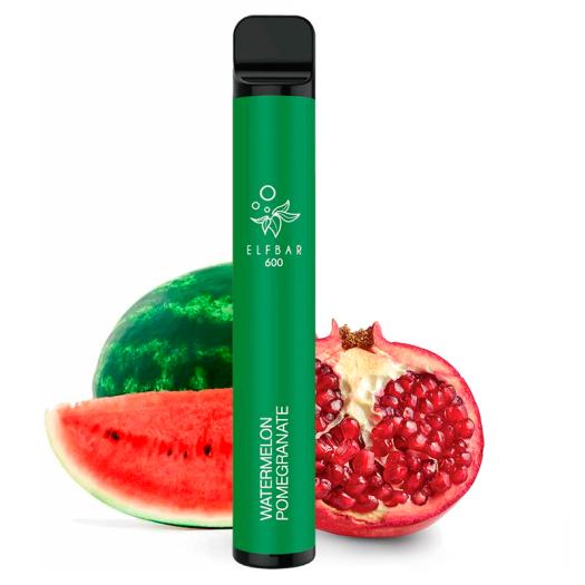 Watermelon POMEGRANATE Elf Bar Pod System 20mg Salt - Desechable