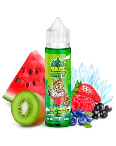 WATERMELON RED FRUITS KIWI 50ml + Nicokits - Vape City