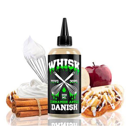 Whisk Cinnamon Apple Danish 200ml + Nicokits Gratis