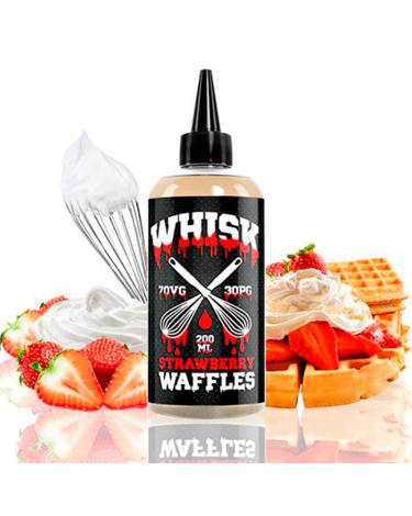 Whisk Strawberry Waffles 200ml + Nicokits Gratis