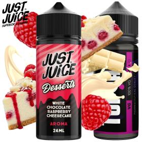 White Chocolate Raspberry Cheesecake Longfill 24ml/120 Just Juice Desserts