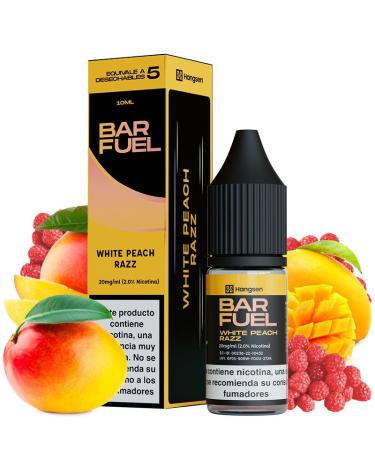 White Peach Razz 10ml 20mg - Bar Fuel by Hangsen - Líquido con SALES DE NICOTINA