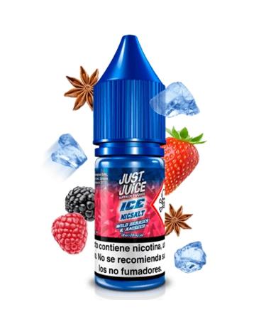 Wild Berries Aniseed 10 ml - JUST JUICE SALT – Líquido con SALES DE NICOTINA