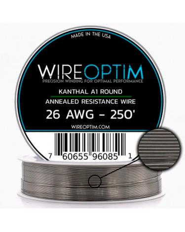 WIRE OPTIM - KANTHAL A1 - 75Metros - 26 AWG