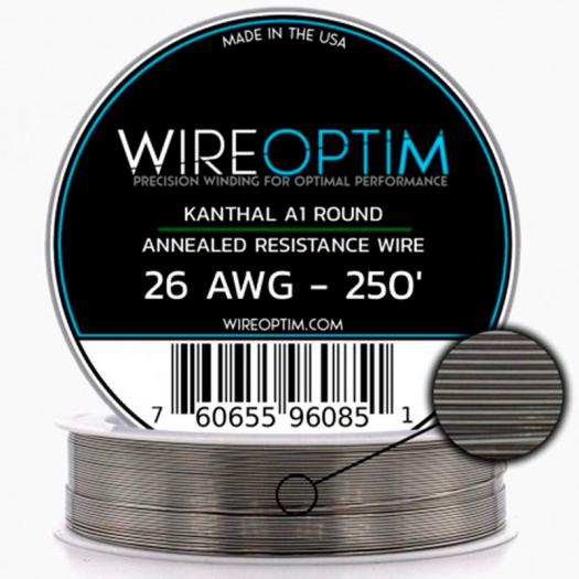 WIRE OPTIM - KANTHAL A1 - 75Metros - 26 AWG