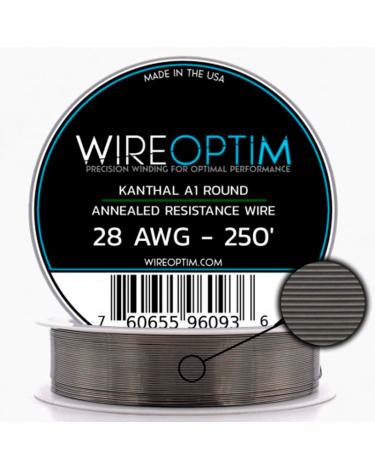 WIRE OPTIM - KANTHAL A1 - 75Metros - 28 AWG