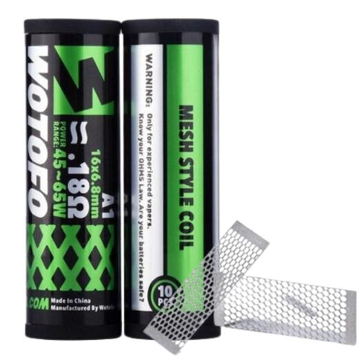 Wotofo Coil PROFILE RDA MESH 0.18 ohm 10pcs - Wotofo