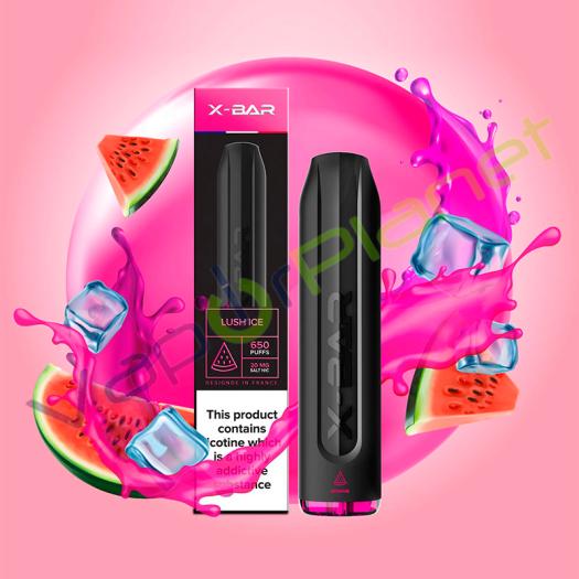 X-Bar 2ml 10mg LUSH ICE - POD Desechable 650 Puff