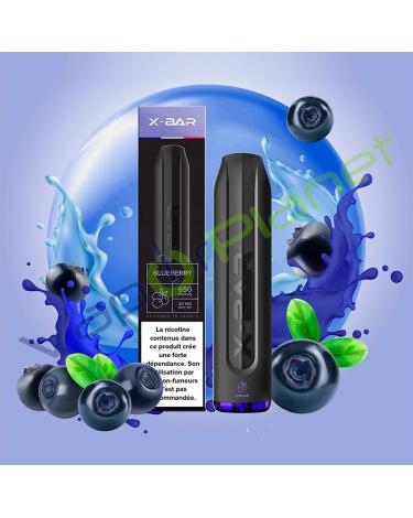 X-Bar 2ml Blueberry - POD Desechable SIN NICOTINA