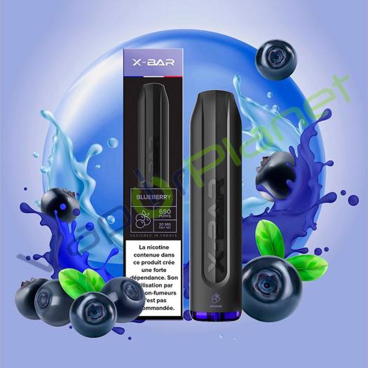 X-Bar 2ml Blueberry - POD Desechable SIN NICOTINA