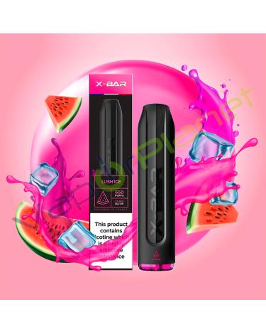 X-Bar 2ml 20mg LUSH ICE - POD Desechable 650 Puff