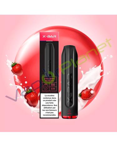 X-Bar 2ml 20mg STRAWBERRY MILKSHAKE - POD Desechable 650 Puff