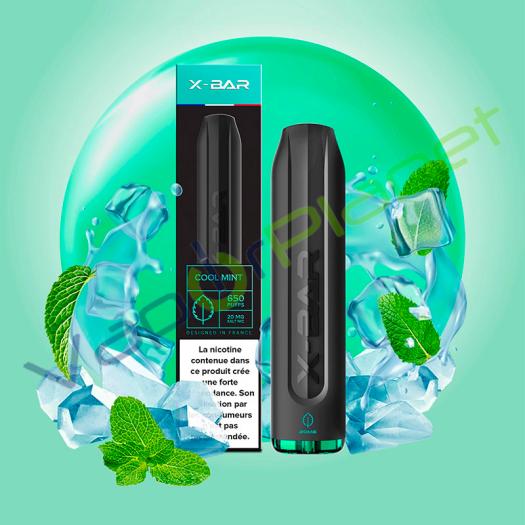 X-Bar 2ml COOL MINT - 10MG - POD Desechable 650 Puff