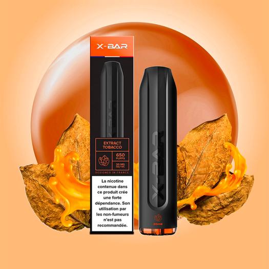X-Bar 2ml EXTRACT TOBACCO - 20MG - POD Desechable 650 Puff