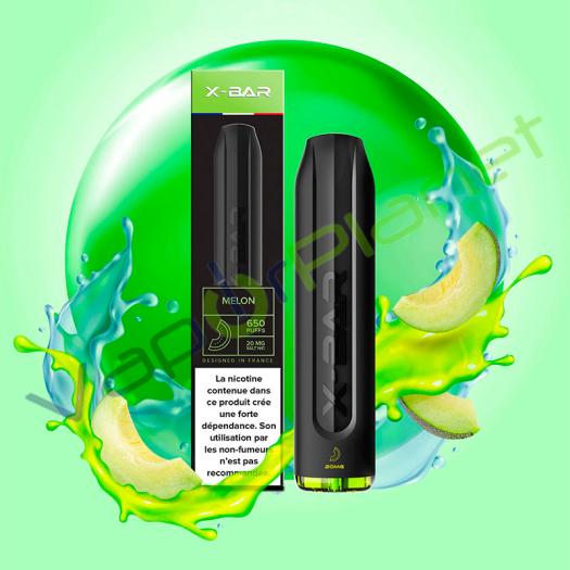 X-Bar 2ml MELON - 10MG - POD Desechable 650 Puff