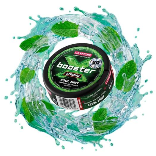 X-Booster Cool Mint 80mg Bolsas de Cafeína