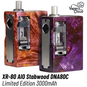 XR-80 AIO Stabwood Limited Edition DNA80C 3000mAh Vaperz Cloud