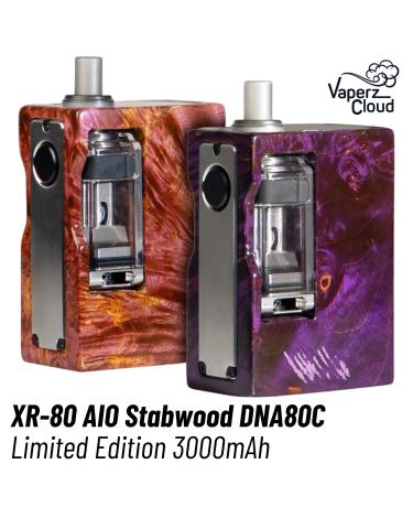 XR-80 AIO Stabwood Limited Edition DNA80C 3000mAh Vaperz Cloud