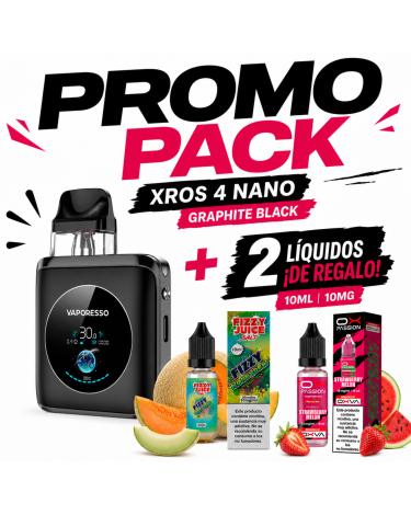 Xros 4 NANO Vaporesso + 2 Nic Salts 10ml 10mg de Regalo