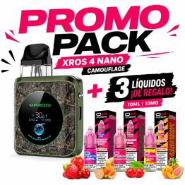 Xros 4 NANO Vaporesso + 3 Nic Salts 10ml 10mg de Regalo