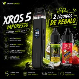 Xros 5 Vaporesso + 2 Nic Salts 10ml 20mg de Regalo
