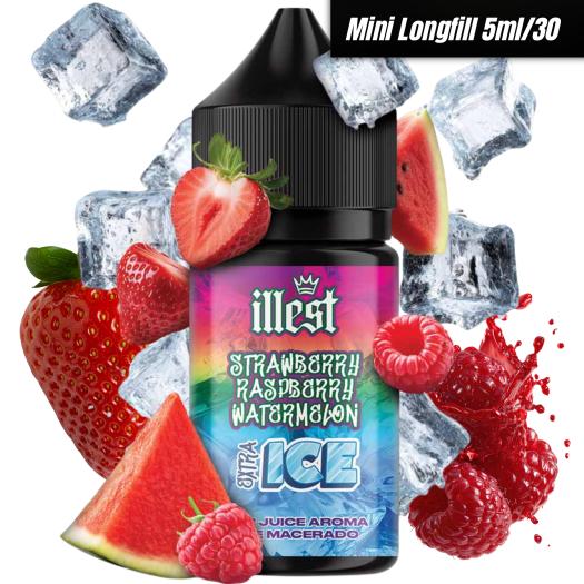 XTRA Ice Strawberry Raspberry Watermelon Ice 5/30 Illest Longfill