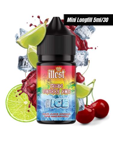 XTRA Ice Triple Cherry Lime Ice 5/30 Illest Longfill