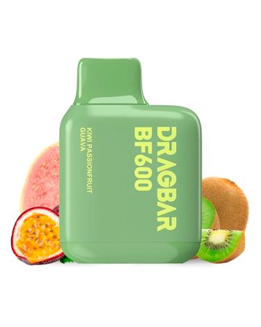 Zovoo Desechable Dragbar BF600 Kiwi Passionfruit Guava 20mg