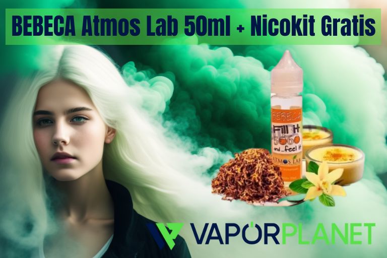→ BEBECA Atmos Lab 50ml + Nicokit Gratis