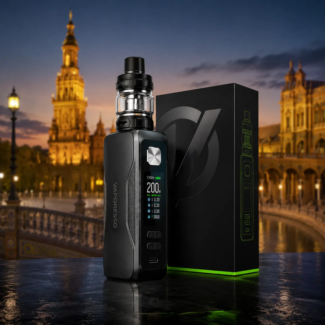 Kits, pods y dispositivos de vapeo