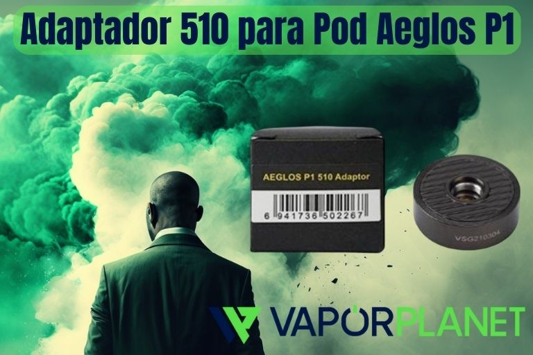 Adaptador 510 para Pod Aeglos P1 - Adaptador Uwell