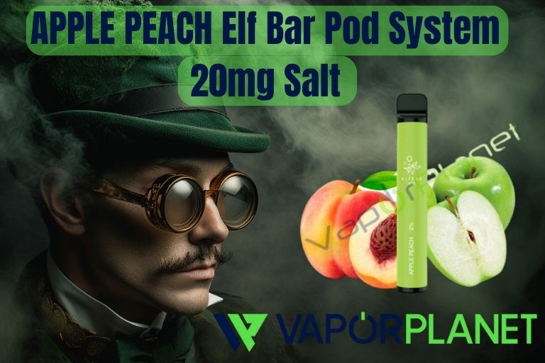 APPLE PEACH Elf Bar Pod System 20mg Salt - Desechable