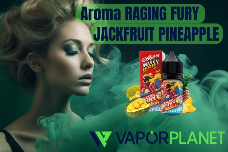 Aroma RAGING FURY JACKFRUIT PINEAPPLE - Ossem Juice Aromas - 10ml y 30ml