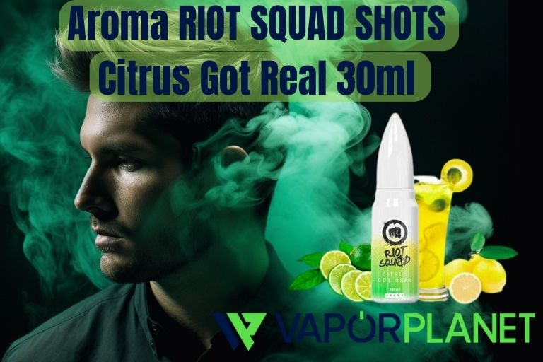 Aroma RIOT SQUAD SHOTS - Citrus Got Real 30ml - Aromas Para Vapear Barato