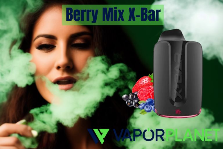 Berry Mix X-Bar - BOX - 4000 Puffs - POD Desechable SIN NICOTINA