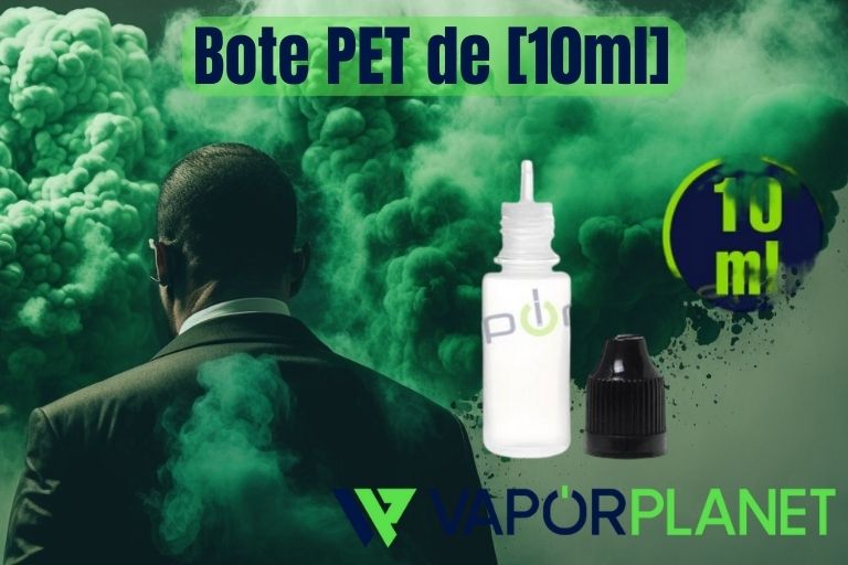 Bote PET de [10ml] Botes Vacíos para tus eLiquids