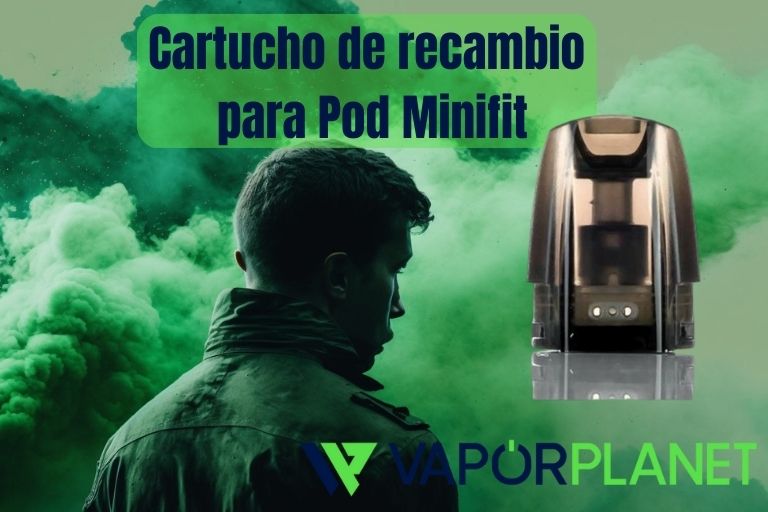 Cartucho de recambio para Pod Minifit - Justfog