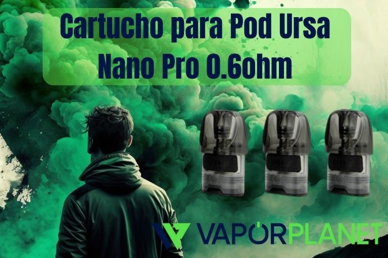 Cartucho para Pod Ursa Nano Pro 0.6ohm - Lost Vape
