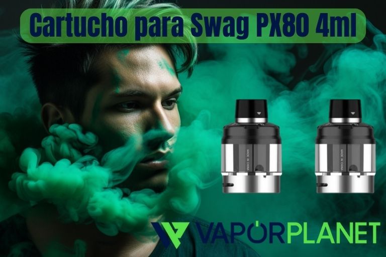 Cartucho para Swag PX80 4ml - Vaporesso (Pack 2 Uds.)