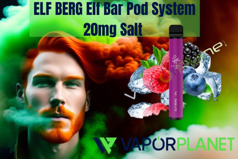 ELF BERG Elf Bar Pod System 20mg Salt - Desechable