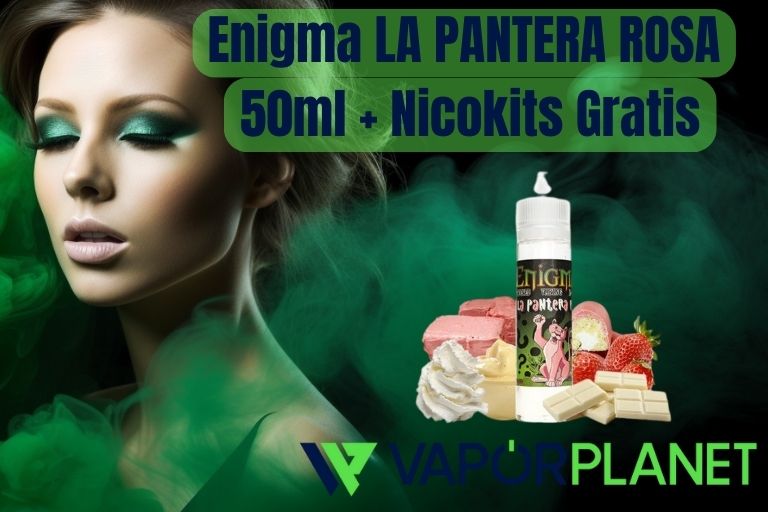 Enigma LA PANTERA ROSA 50ml + Nicokits Gratis