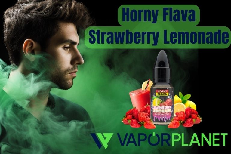 Horny Flava - Strawberry Lemonade 55ml - Nicokit Gratis